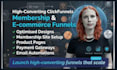 build a high converting click funnel membership and ecommerce funnel