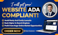 fix squarespace ada compliance and wcag accessibility issues fast