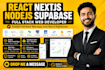 do react nextjs nodejs supabase as full stack web developer