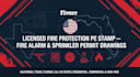 provide california pe structural engineering review and stamp