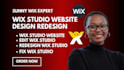 design wix studio website redesign wix studio website edit wix studio website