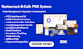 build cafe or restaurant pos software with order management