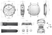 design professional watch technical drawings and cad models