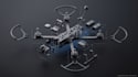 design 3d printable drone parts, uav frame and components stl files