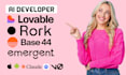 base44 expert bug fixing vibe coding lovable ai website rork native ios app pwa