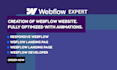 responsive webflow, webflow landing page, webflow developer, webflow expert