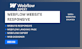 responsive webflow, webflow landing page, webflow developer, webflow expert