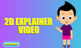 create 2d cartoon story animation for youtube