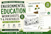 create environmental education worksheets and printables