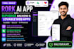 build ai saas web app using rork ai and supabase