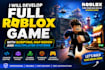 create professional roblox game, map, icons, scripting and 3d game assets