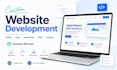 develop a custom responsive website using HTML CSS javascript PHP laravel