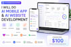 do ai mobile app development ai website and vibe coding