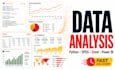 do data analysis, python statistics, spss, excel and data visualization