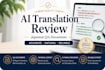 review ai translated japanese QA documents