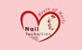 design trusted nail technician business logo