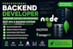 develop secure scalable rest apis and backend with node js
