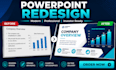 redesign and improve your powerpoint presentation