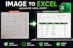 do data entry and convert image to excel fast