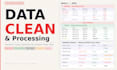 clean and process your dataset using python and pandas