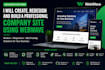 design redesign and build a professional company website using webwave
