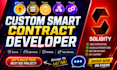 develop nft minting dapp, solidity smart contract, web3 dapp, staking
