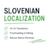 proofread and localize ai translated slovenian copy