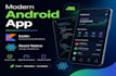 build a modern android app using kotlin or react native