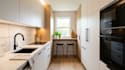 design modern kitchen remodel, kitchen renovation, kitchen layout and 3d render