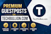 publish your articles on techbullion