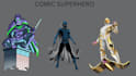 superhero comic, cartoon character design, comic artist, storyboard, comic book