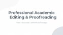 proofread and edit your essay research paper in apa format