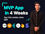 build your mvp mobile app in flutter with firebase in 4 weeks