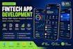 develop fintech app, banking app, payment wallet, ai finance app, crypto bot app