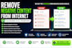 remove negative contents from internet