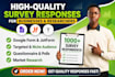 conduct online survey, questionnaire, google form typeform for targeted response