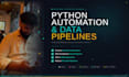 write custom python automation scripts and data pipelines