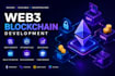 develop web3 blockchain applications and smart contracts