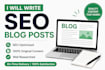 write SEO blog posts that rank on google