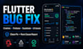 fix flutter bugs, firebase and build errors