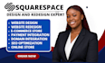 squarespace website design squarespace website redesign squarespace website