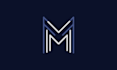 create minimalis monogram logo design for your brand