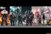 create video game character art in any style
