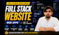 create website and ai software as a full stack and backend developer in react