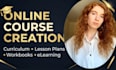 design online course content curriculum  elearning course development