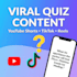 create engaging and viral ready quiz content