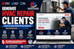 generate hvac repair clients with high converting website