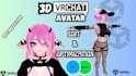 do vrchat avatar edit and optimization, toggles, texturing, rigging, expression