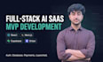 build a production ready full stack ai saas web app and mvp