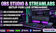 setup obs studio and streamlabs for live streaming and recording